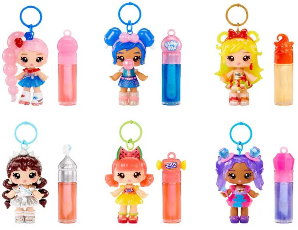 MGA Lėlė yummiland lip gloss, lulu raspberry