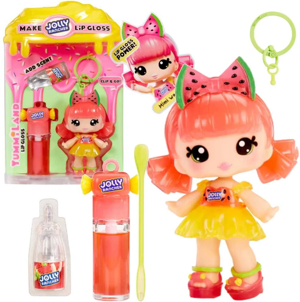 MGA Lėlė yummiland lip gloss doll, mimi watermelon
