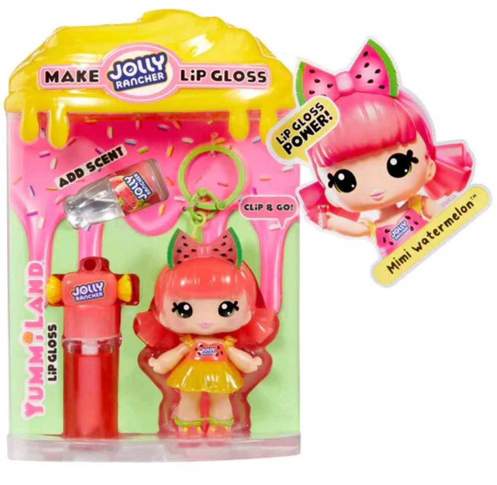 MGA Lėlė yummiland lip gloss doll, mimi watermelon