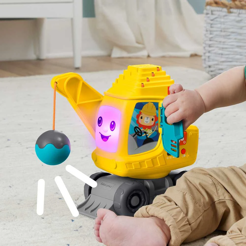 Fisher Price Mattel FP Happy Crane Stack ir Count HWY64 /2