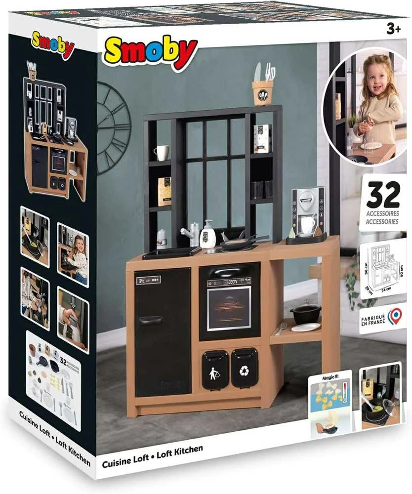 Smoby Viryklė Lofto virtuvė