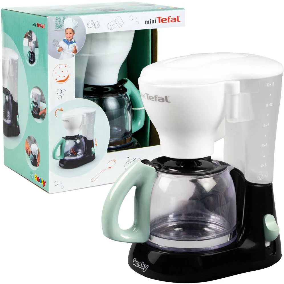 „Smoby Mini Tefal“ namų apyvokos prietaisai espreso mašina vaikams