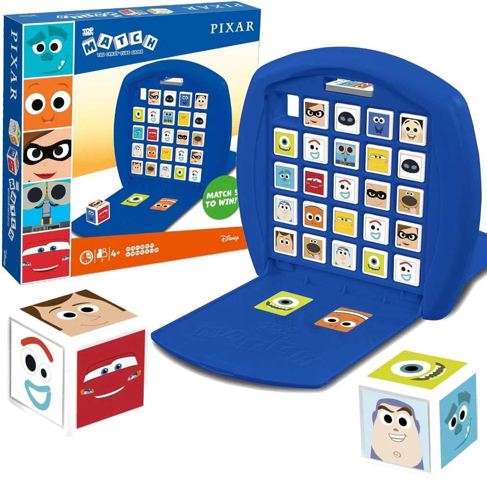 Winning Moves Laimėjimo judesiai Gra Top Trumps Match Pixar