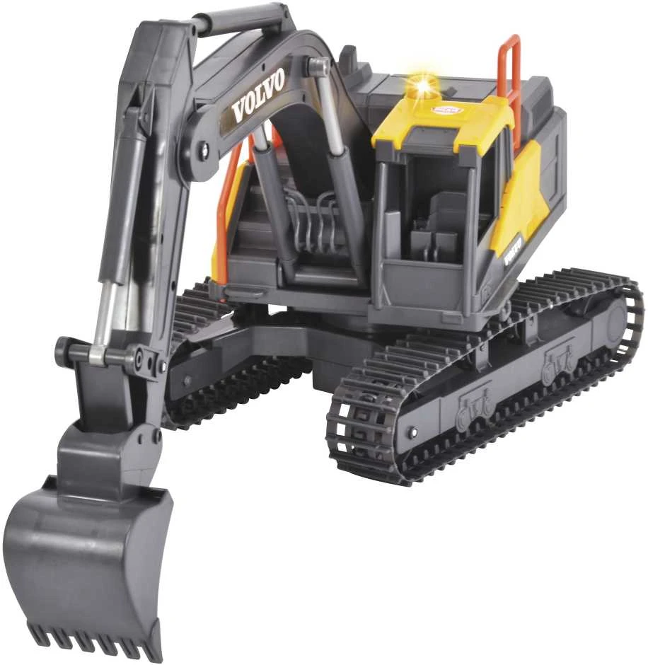 „Dickie Construction Volvo RC“ kasybos ekskavatorius nuotoliniu būdu kontroliuojamas 60 cm