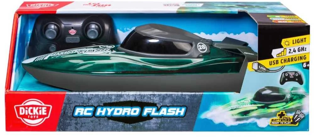 Simba Nuotoliniu būdu valdoma motorinė valtis Hydro Flash 31 cm