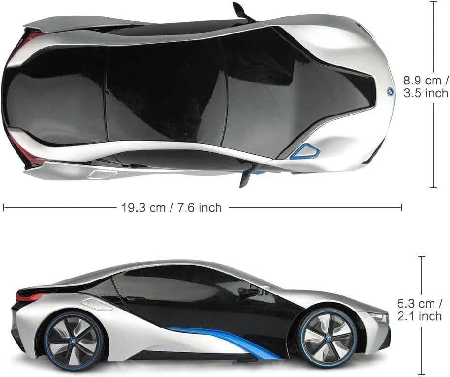 RASTAR automodelis valdomas BMW I8 1:24, 48400