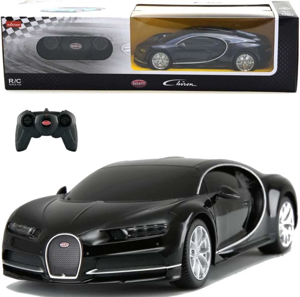 RASTAR automodelis valdomas R/C 1:24 Bugatti Chiron, assort., 76100