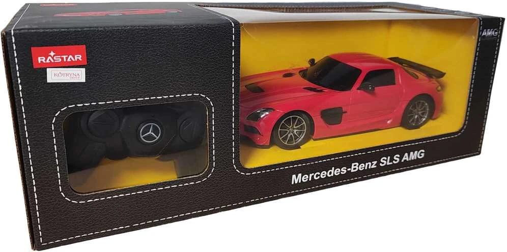 RASTAR automodelis valdomas Mercedes-Benz SLS AMG 1:18, 54100