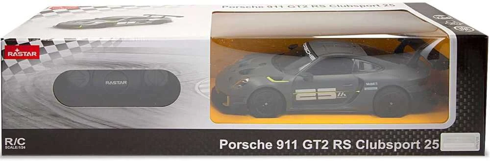 RASTAR 1:24 nuotolinio valdymo automodelis Porsche 911 GT2 RS Clubsport 25, 99700