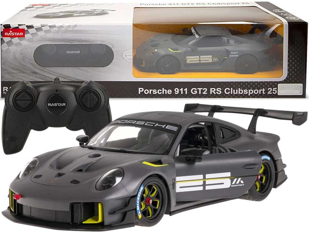 RASTAR 1:24 nuotolinio valdymo automodelis Porsche 911 GT2 RS Clubsport 25, 99700