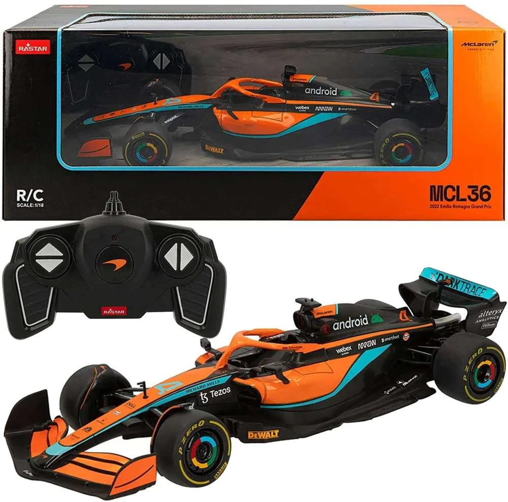 RASTAR 1:18 valdomas automobilis McLaren F1 MCL36, 93300