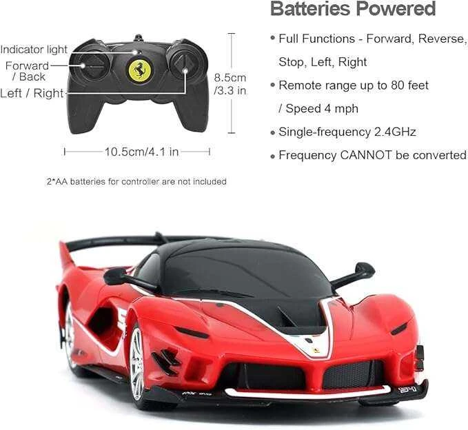 RASTAR automodelis Ferrari FXXK EVO Building Kit, 96900