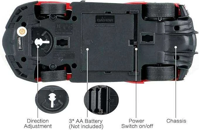 RASTAR automodelis Ferrari FXXK EVO Building Kit, 96900