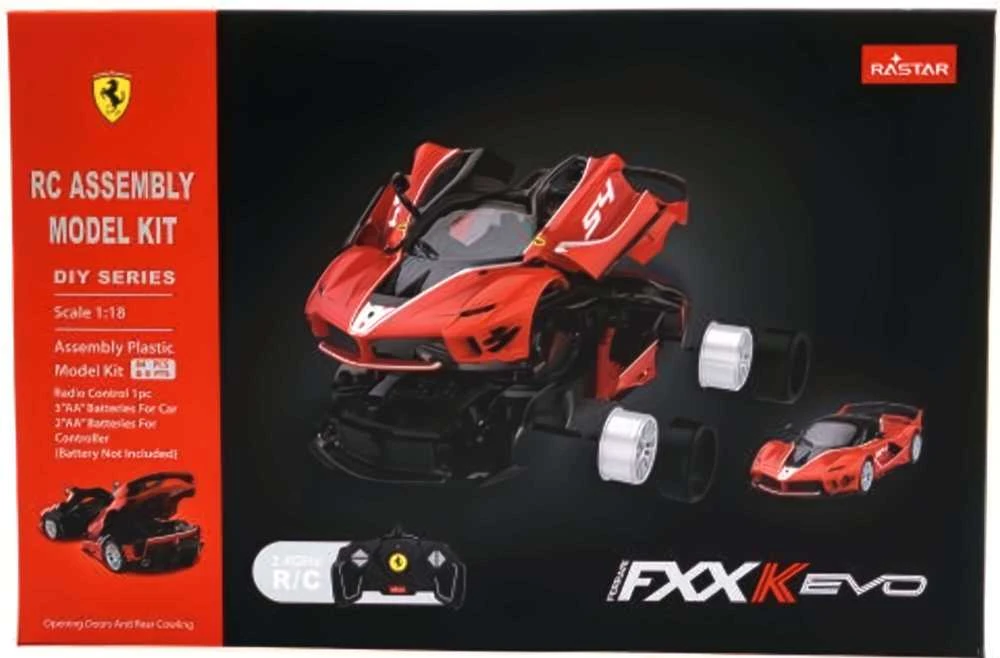 RASTAR automodelis Ferrari FXXK EVO Building Kit, 96900