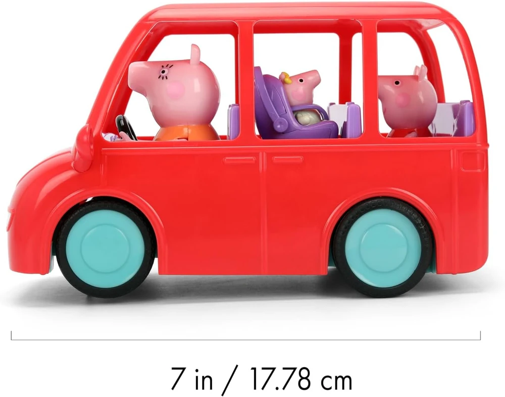 Peppa Pigjada Jada - Peppa Pig - nuotoliniu būdu valdomas šeimos automobilis (9336368314R00)