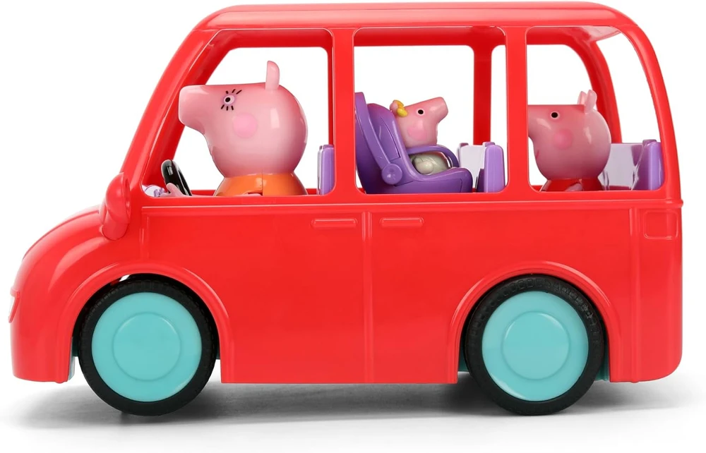 Peppa Pigjada Jada - Peppa Pig - nuotoliniu būdu valdomas šeimos automobilis (9336368314R00)