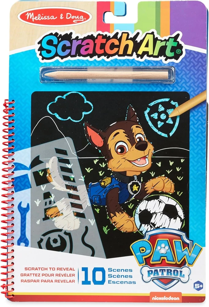 Melissa & Doug PAW PATROL CHASE SCRATCH ŽAIDIMAS VAIKAMS MELISSA IR DOUG