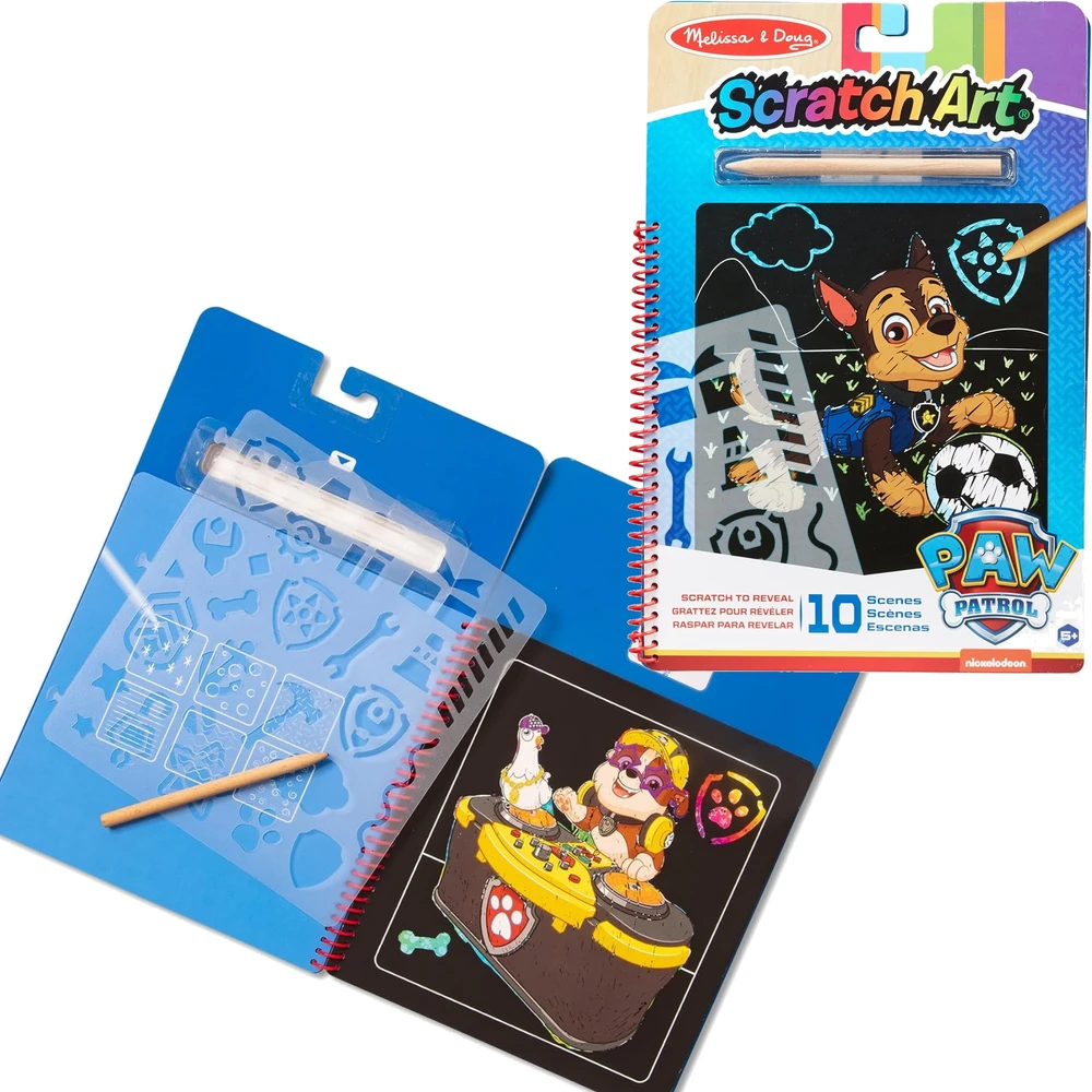 Melissa & Doug PAW PATROL CHASE SCRATCH ŽAIDIMAS VAIKAMS MELISSA IR DOUG