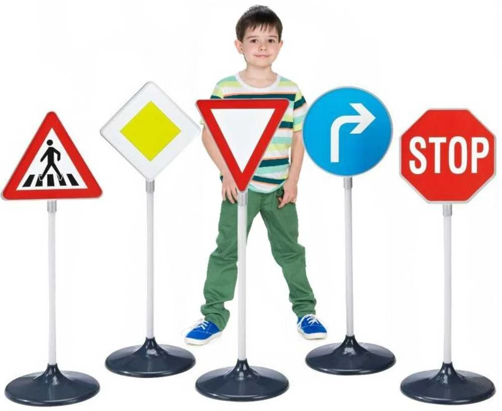 Klein Dideli kelio ženklai, 5 vnt