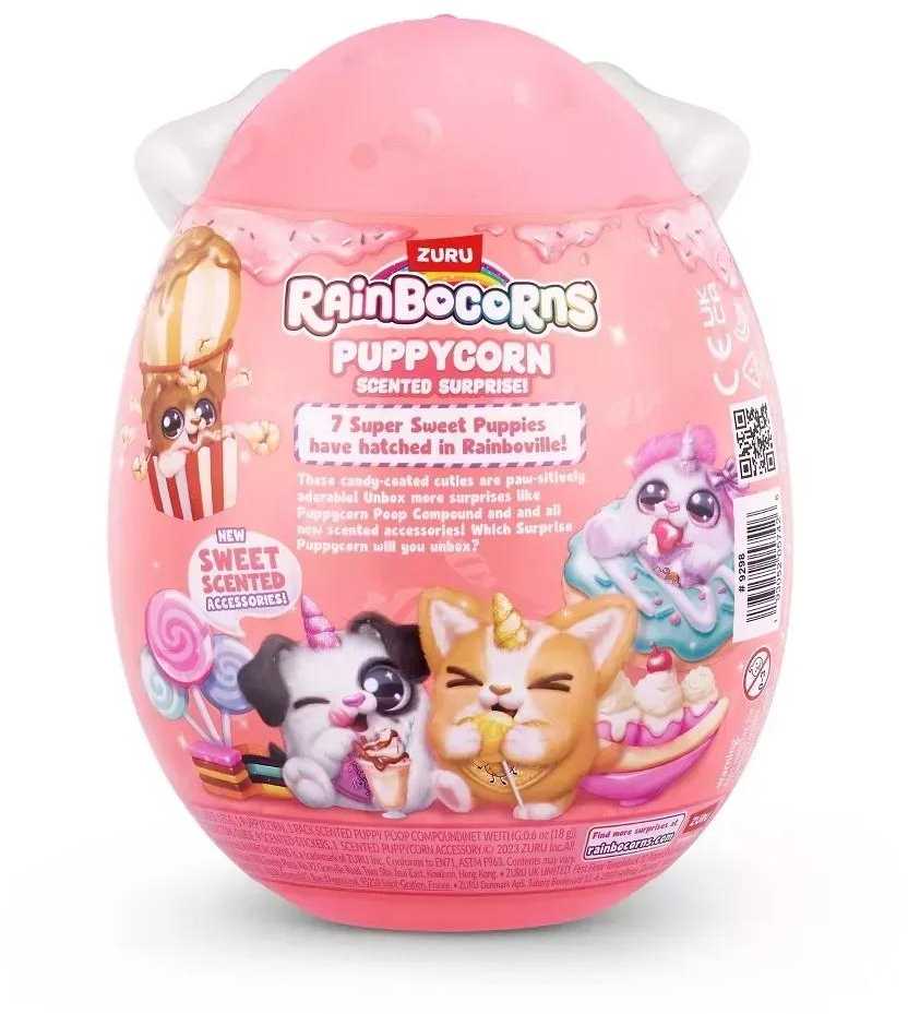 Zuru RAINBOCORNS pliušinis žaislas su aksesuarais Puppycorn Surprise, 9298