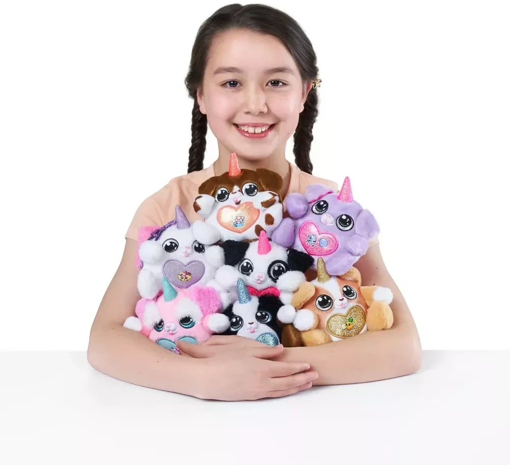 Zuru RAINBOCORNS pliušinis žaislas su aksesuarais Puppycorn Surprise, 9298