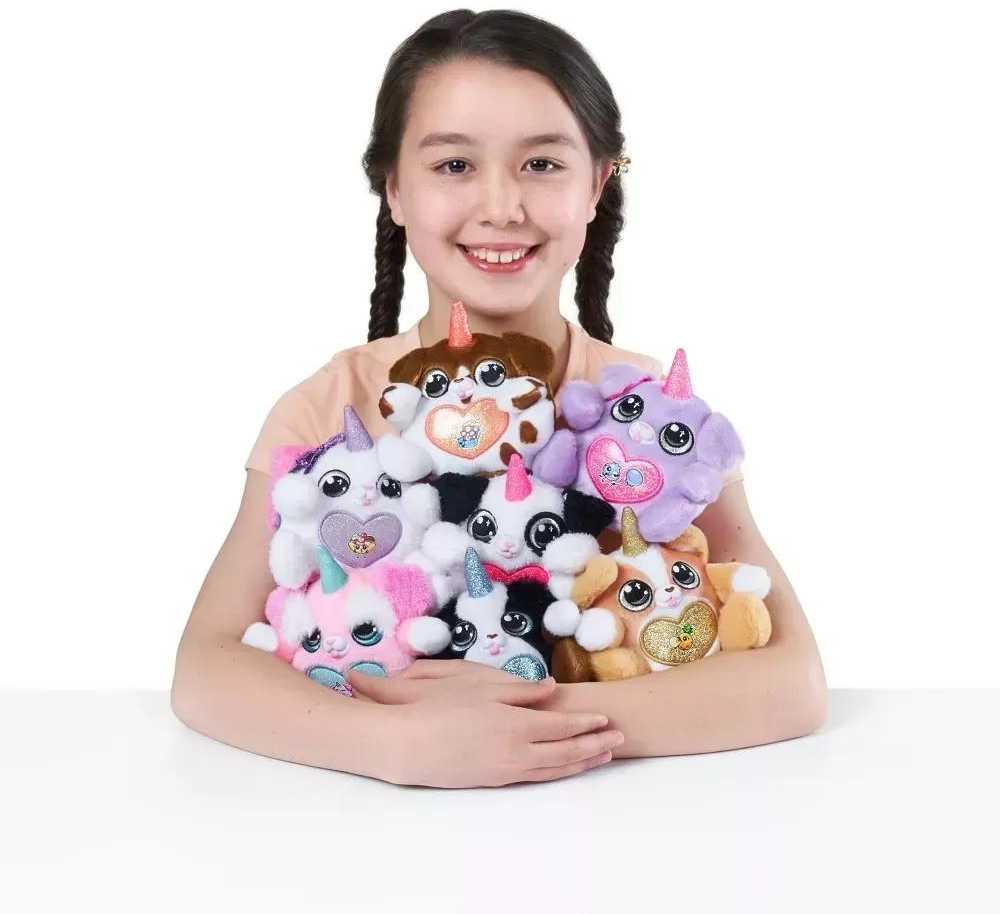 Zuru RAINBOCORNS pliušinis žaislas su aksesuarais Puppycorn Surprise, 9298