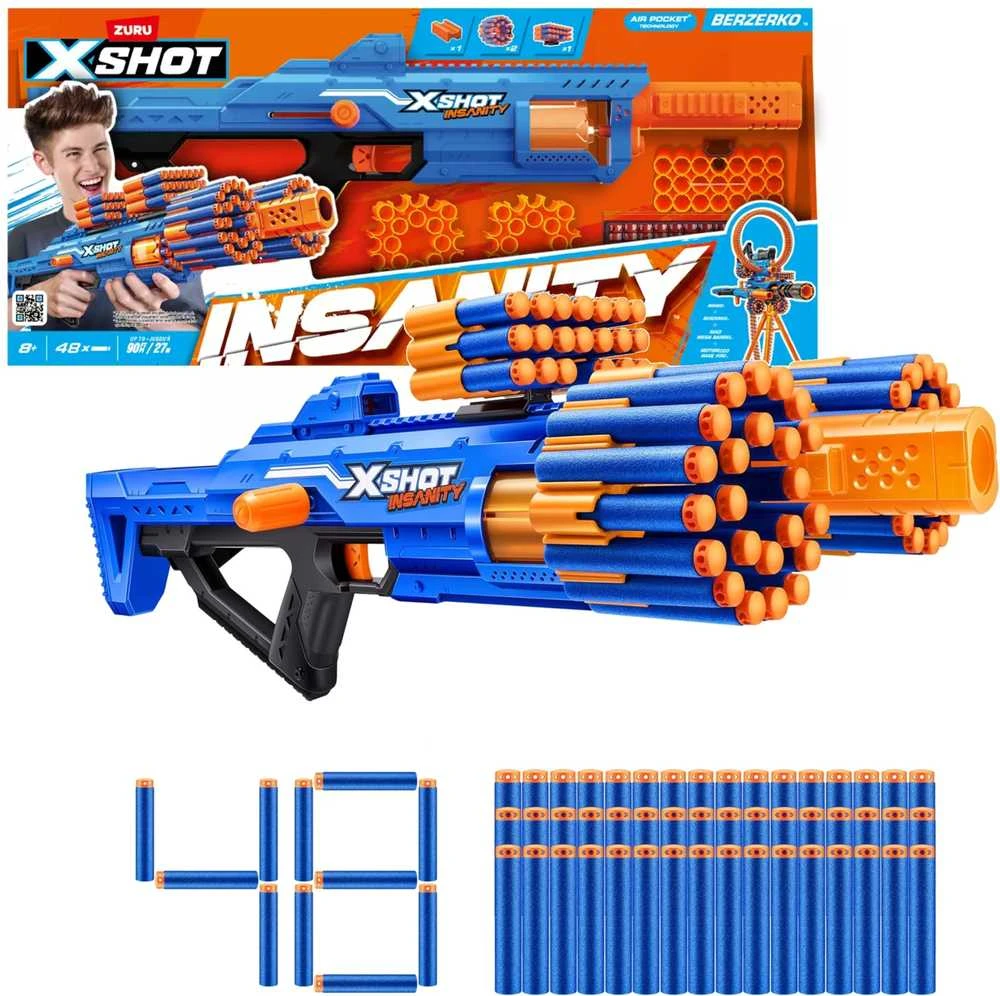 XShot X-SHOT žaislinis šautuvas Berzerko Insanity, 1 serija, 36610