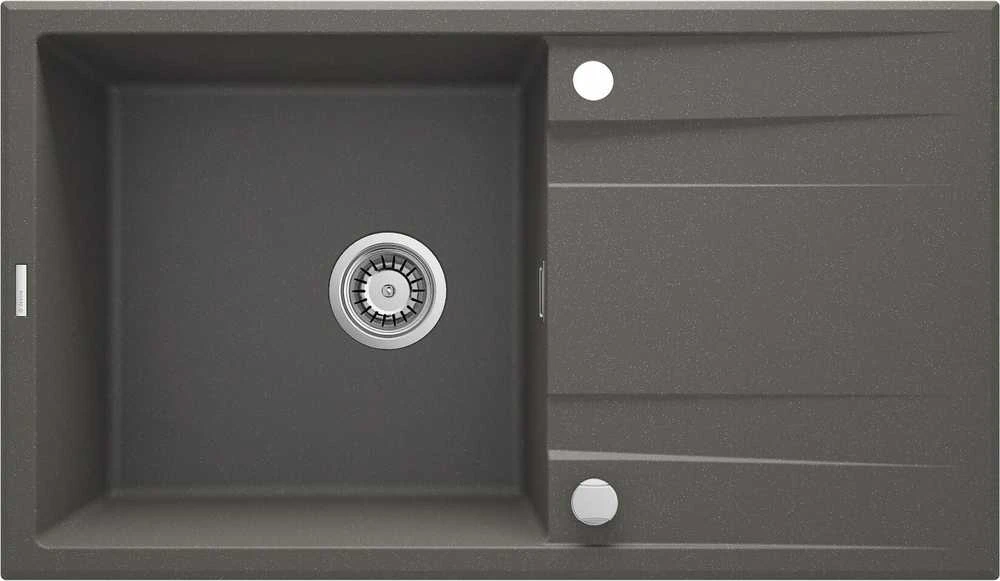 Deante granitinė virtuvinė plautuvė Deante Eridan, ZQE_T113, Anthracite