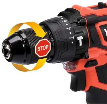 18V 42Nm 1x2,0Ah ličio jonų BEŠEPELIŲ GRĄŽAS YATO, YT-82796