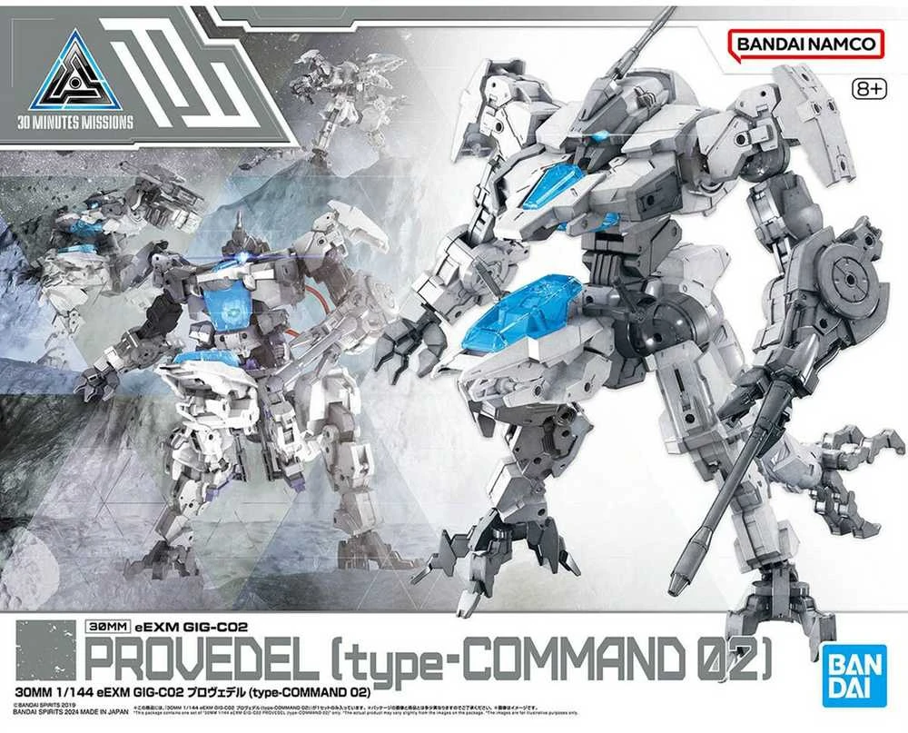 Bandai 30MM Provedel GIG-C02 Type-Command 02 1/144 Šautuvas