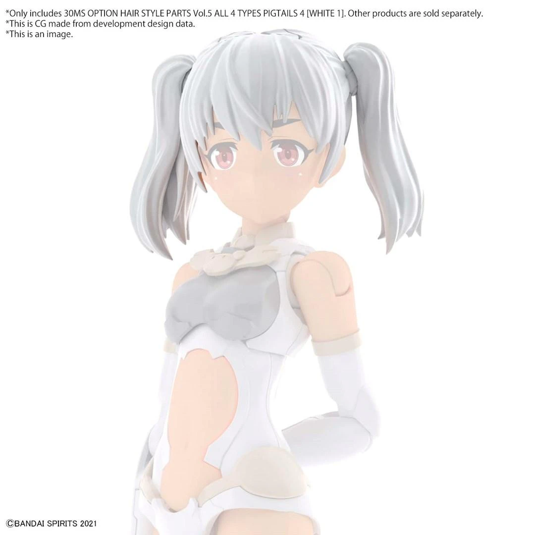 Bandai 30MS papildomos šukuosenų dalys Vol.5 – visi 4 rinkiniai