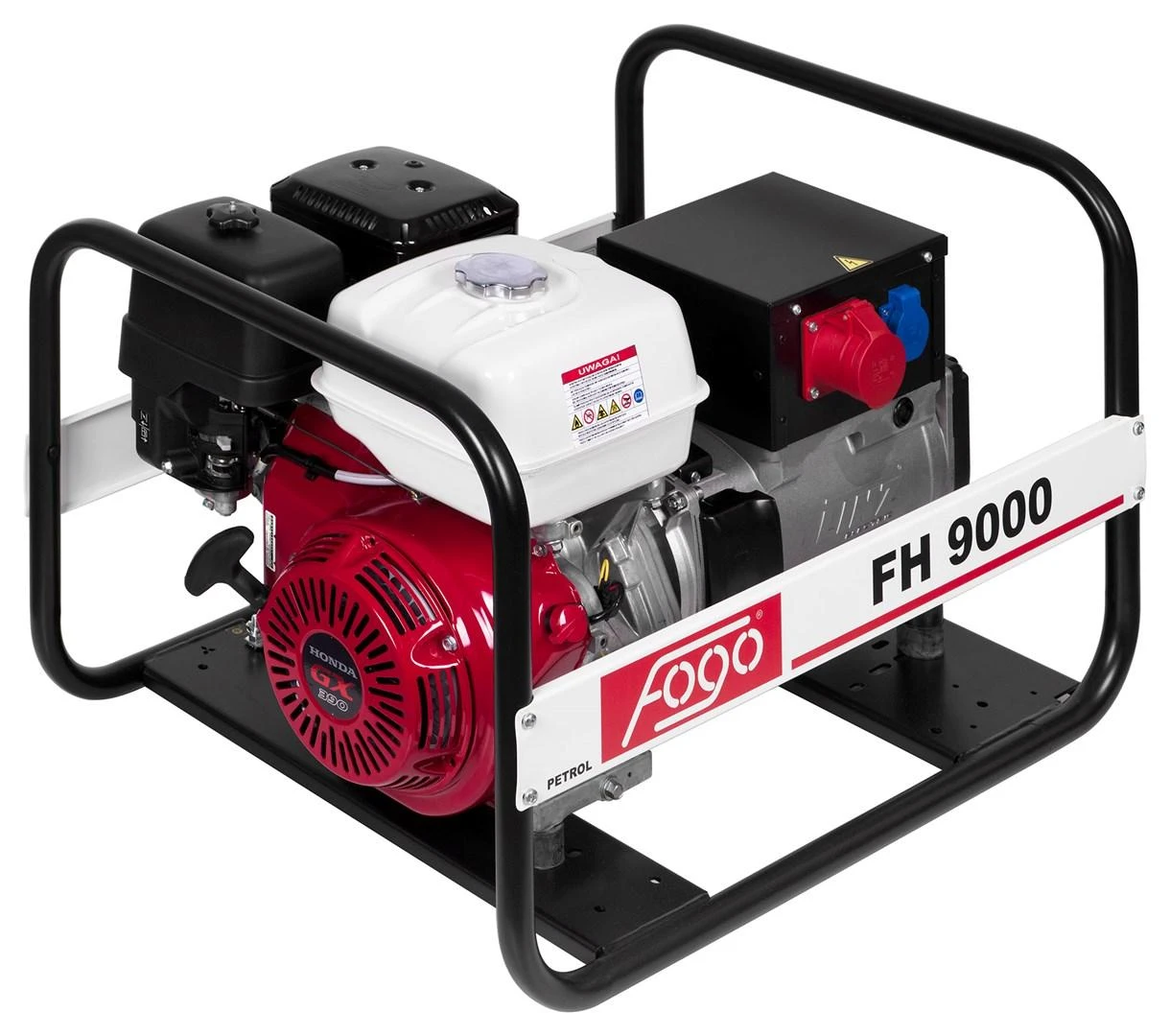 FOGO GENERATOR PRZENOŚNY FH 9000 7,0KW/400V/230V SILNIK HONDA