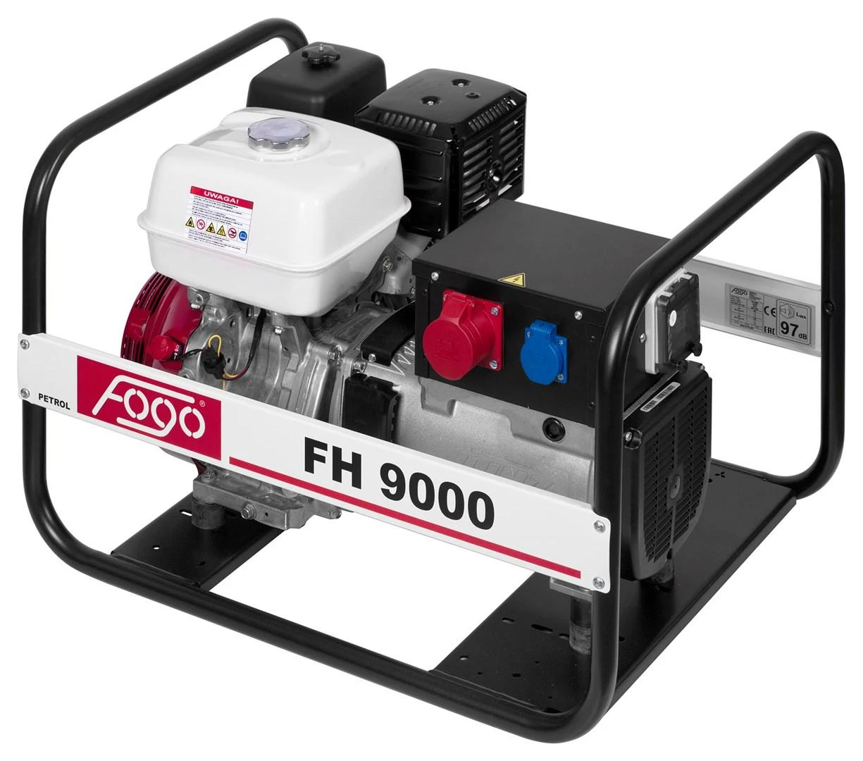 FOGO GENERATOR PRZENOŚNY FH 9000 7,0KW/400V/230V SILNIK HONDA