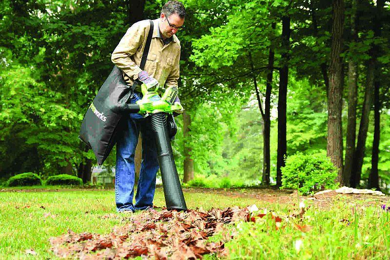 Greenworks GD40BV Lapų pūstuvas / siurblys 40V, be akumuliatoriaus ir kroviklio