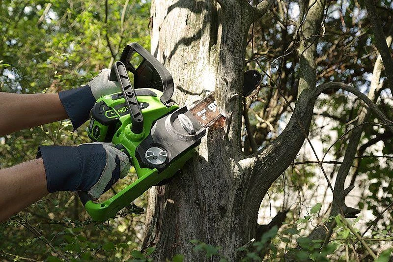 Greenworks G40CS30II 30cm grandininis pjūklas 40V, be akumuliatoriaus ir kroviklio