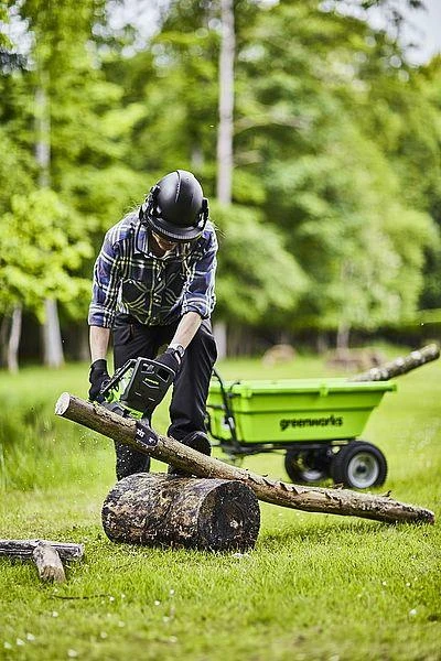 Greenworks G40CS30II 30cm grandininis pjūklas 40V, be akumuliatoriaus ir kroviklio