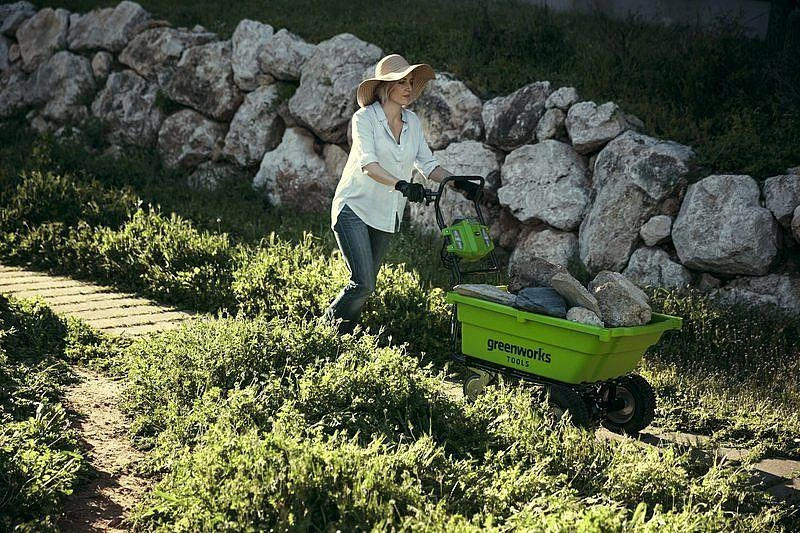 Greenworks 40V g40gc Savaeigis sodo karutis (be akumuliatoriaus)