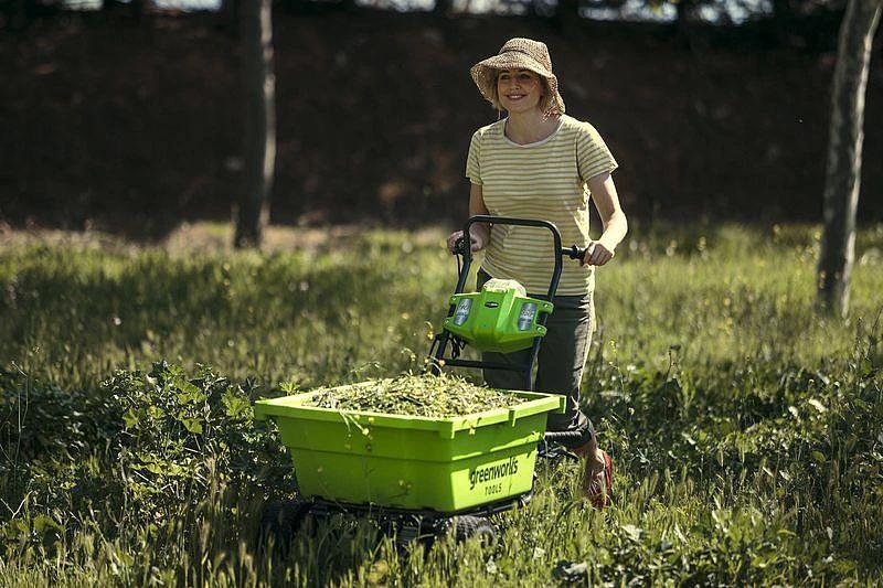 Greenworks 40V g40gc Savaeigis sodo karutis (be akumuliatoriaus)