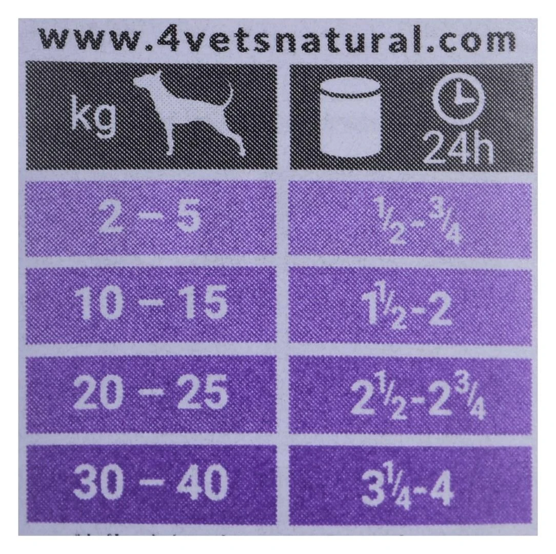 Drėgnas Šunų Maistas - 4VETS Natūralus Gastrointestinis 400g