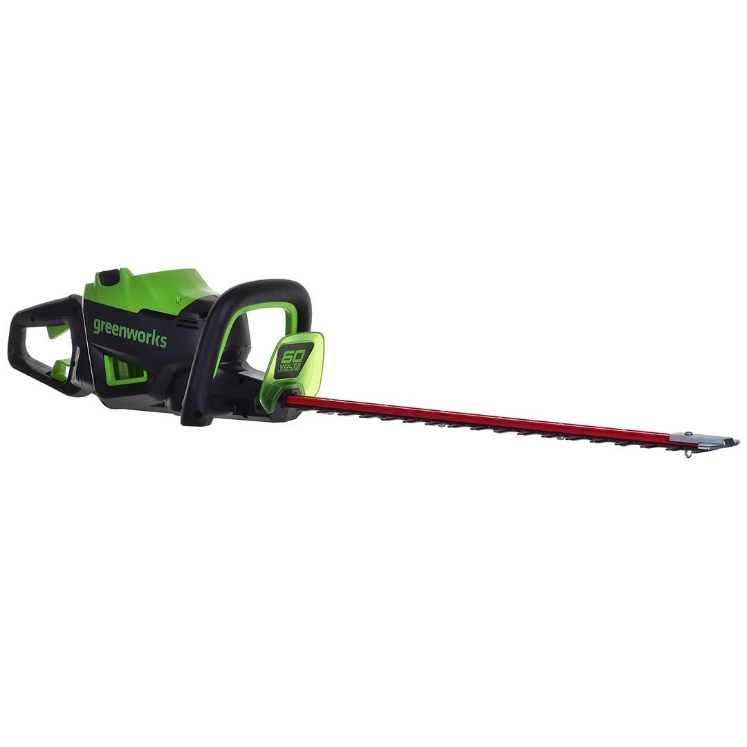 Gyvatvorių žirklės Greenworks GD60HT66; 60 V; 66 cm ilgio (be akumuliatoriaus ir pakrovėjo)