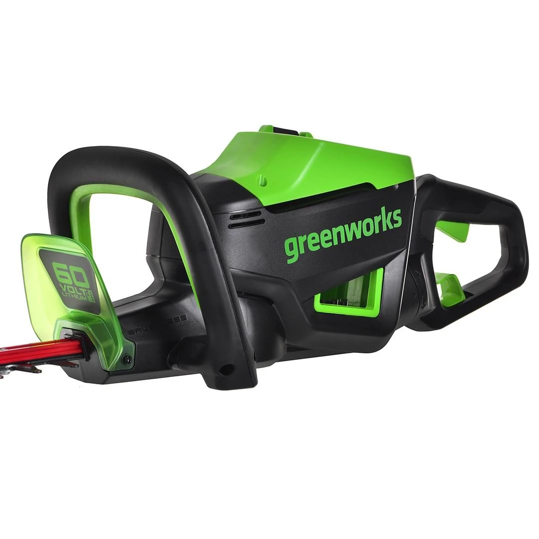 Gyvatvorių žirklės Greenworks GD60HT66; 60 V; 66 cm ilgio (be akumuliatoriaus ir pakrovėjo)