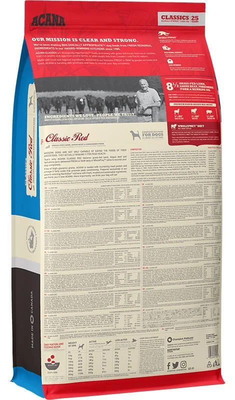 ACANA Classic Raudona 17 kg