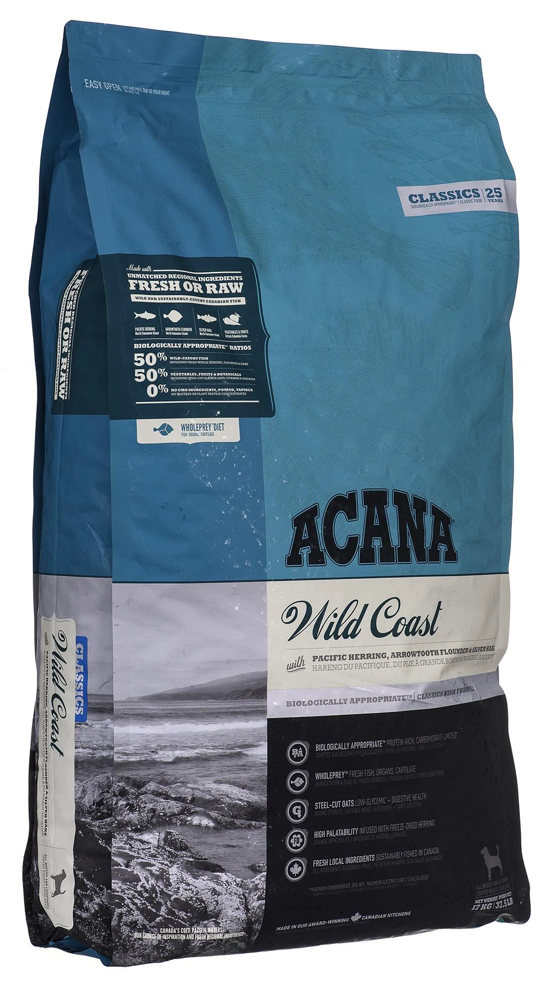 Šunų maistas - ACANA Classics Wild Coast 14,5kg