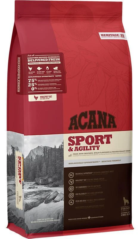 Acana Heritage Sport &amp; Agility 17 kg