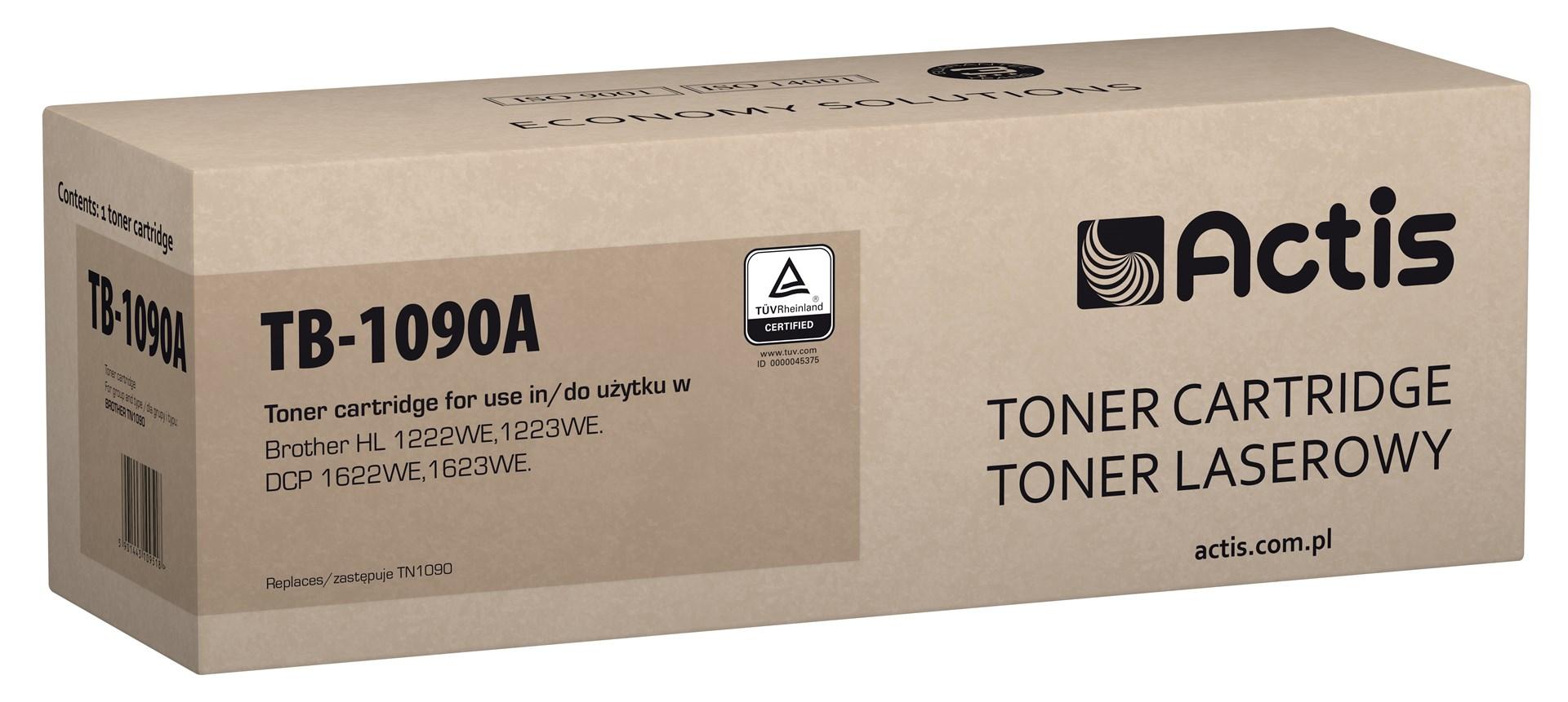 Tonerio Kasetė - Actis TB-1090A Standartinė Išeiga 1500 puslapių Juoda