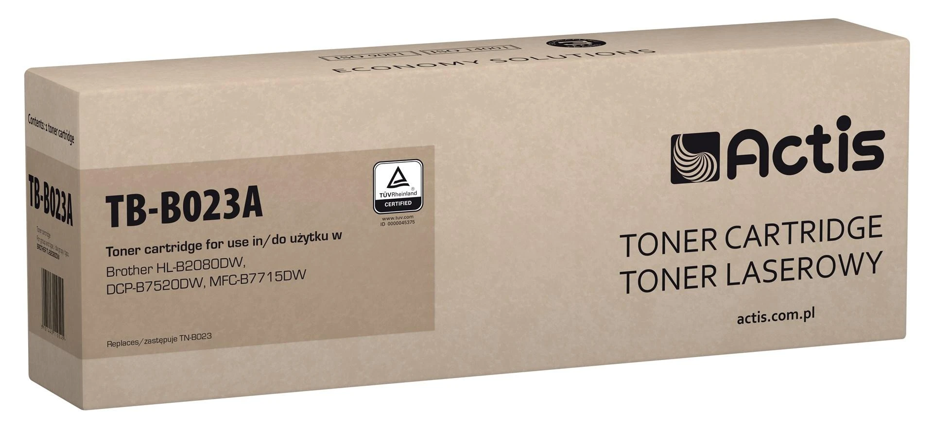 Tonerio Kasetė - Actis TB-B023A Juoda 2000 Puslapių