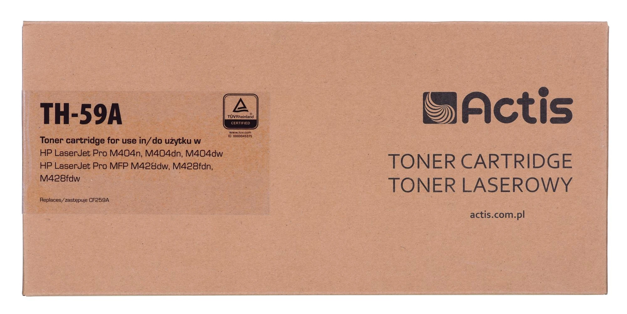 Tonerio Kasetė - Actis TH-59A 3000 Puslapių Juoda