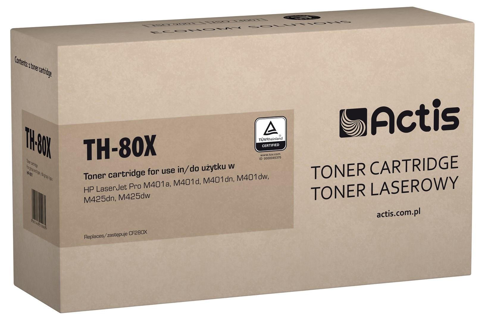 Lazerinis Toneris - Actis TH-80X, Juodas