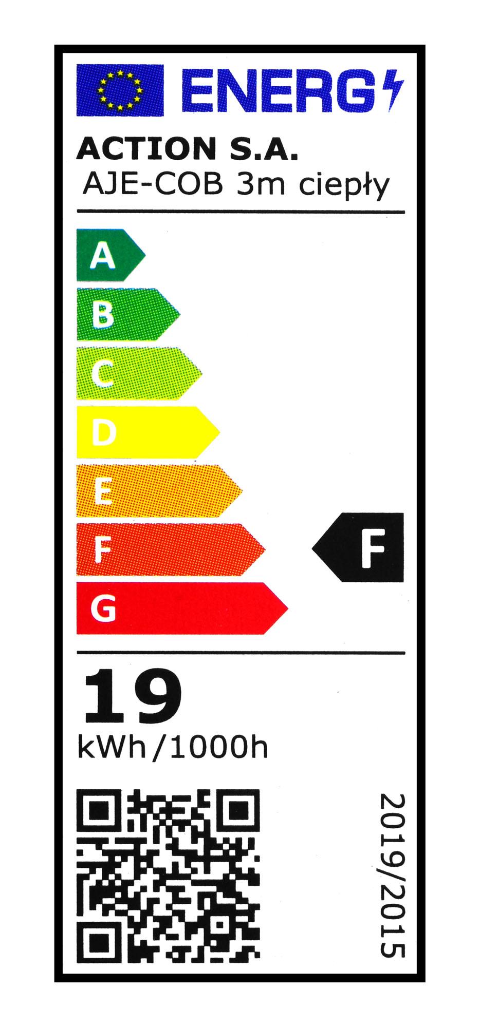 Šviestuvas - Activejet Aje-cob 3m, Mėlynas