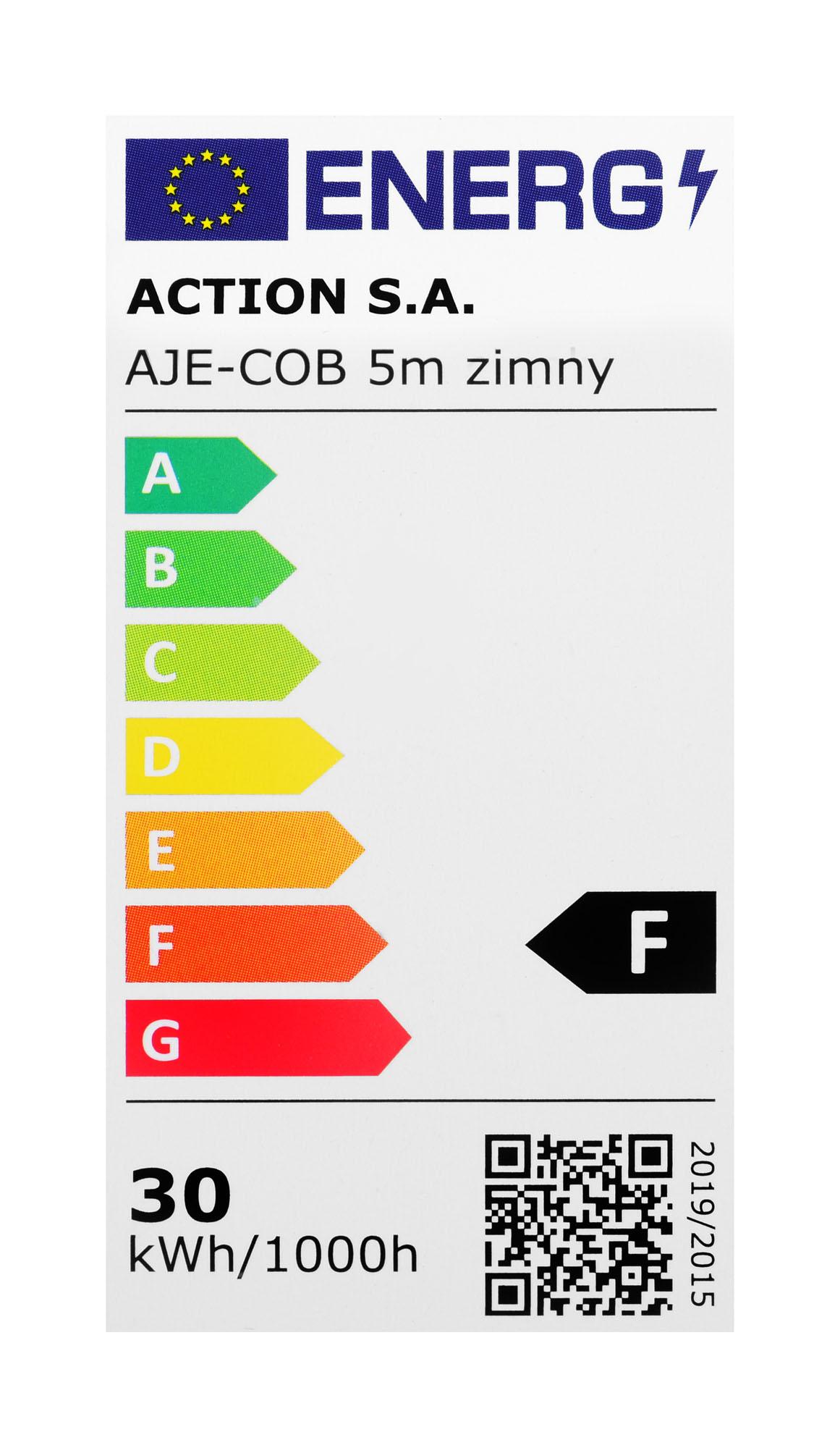 LED Juostos Šviesa - Activejet Aje-cob 5m Universal, Balta